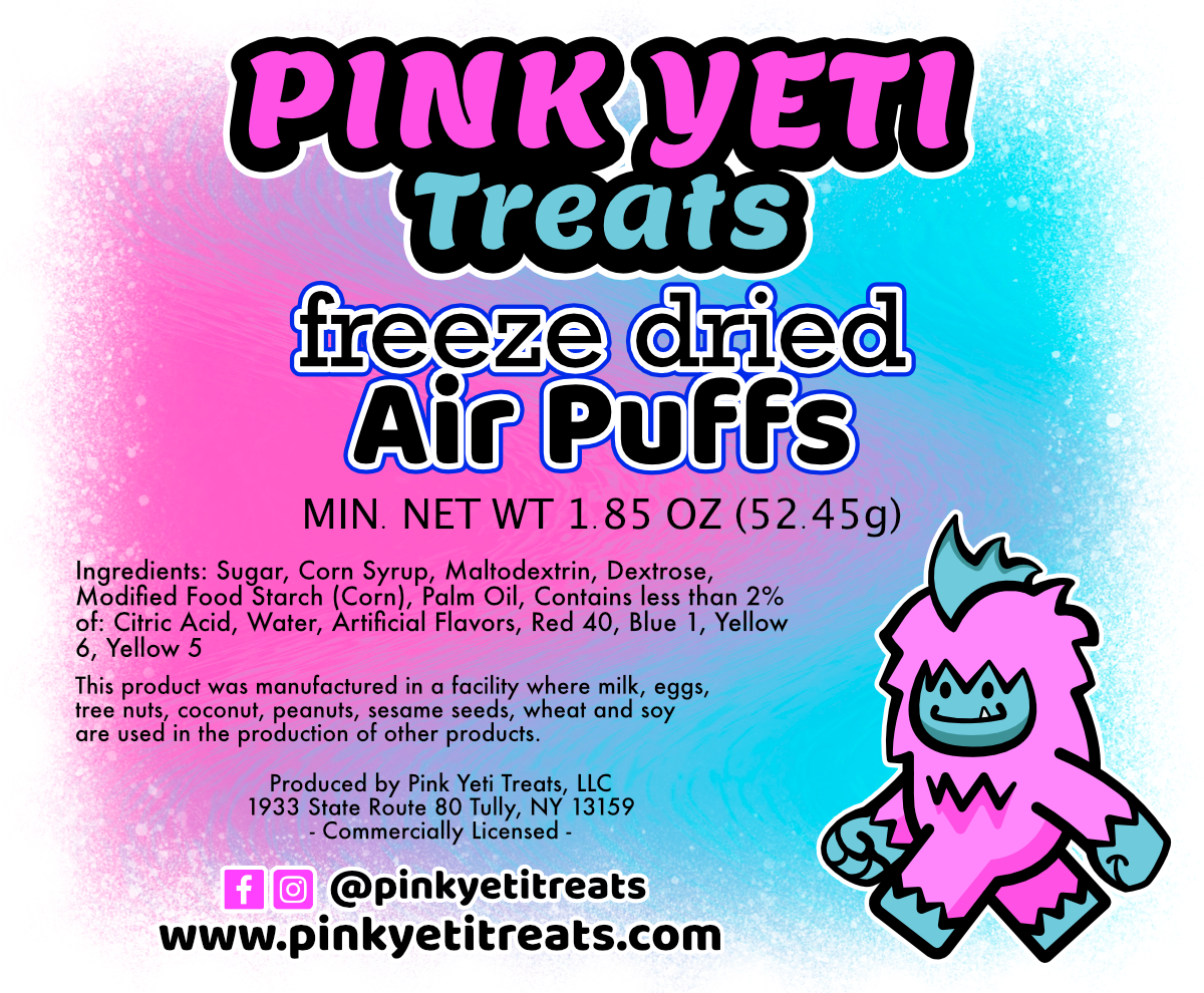 Freeze Dried Air Puffs