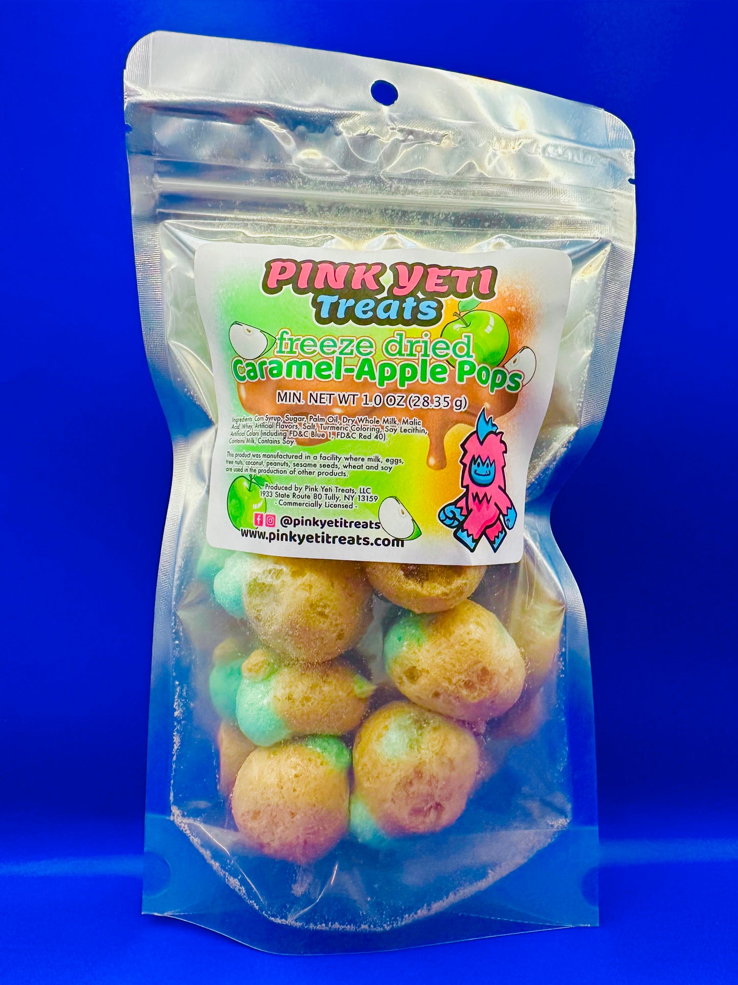 Freeze Dried Carmel-Apple Pops