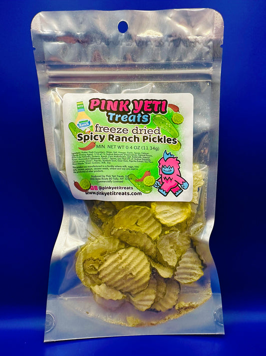 Freeze Dried Spicy Ranch Pickles