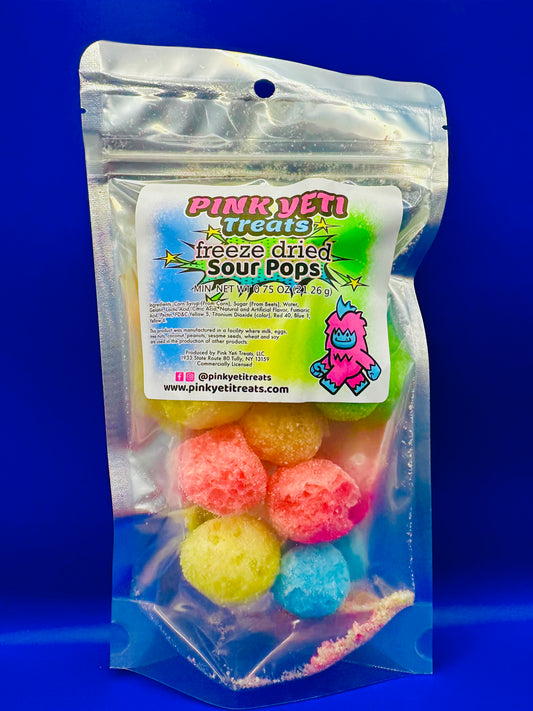 Freeze Dried Sour pops