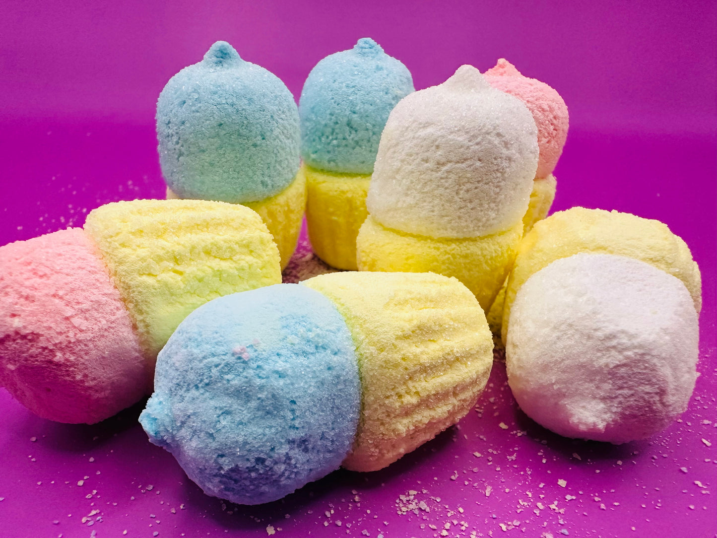 Freeze Dried Cupcake Marshmallows