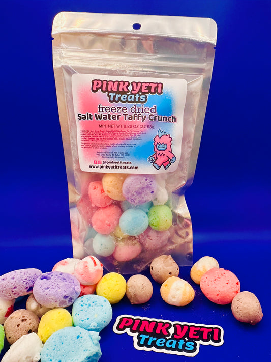 Freeze Dried Salt Water Taffy Crunch