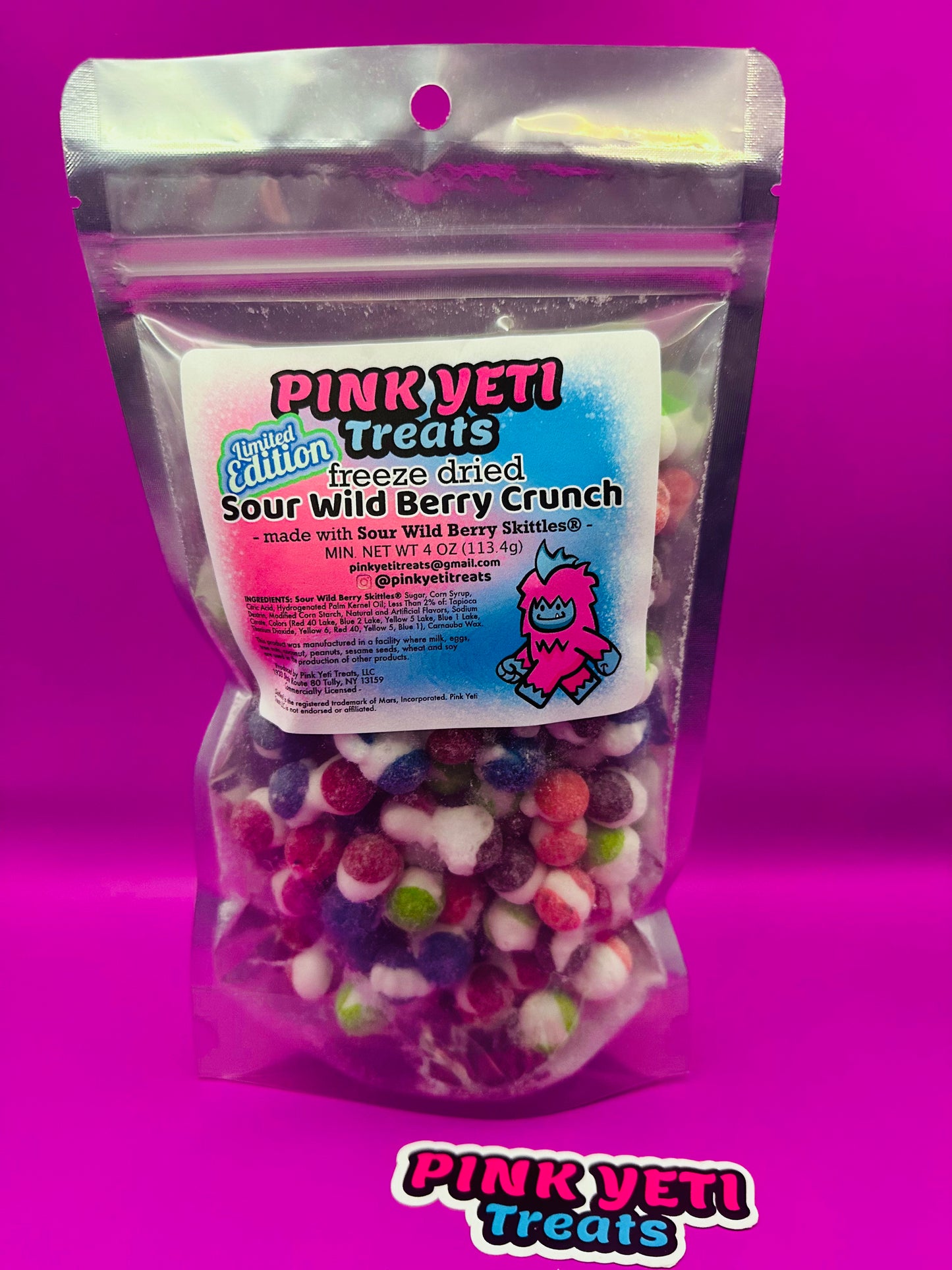 Freeze Dried Sour Wild Berry Crunch LIMITED EDITION