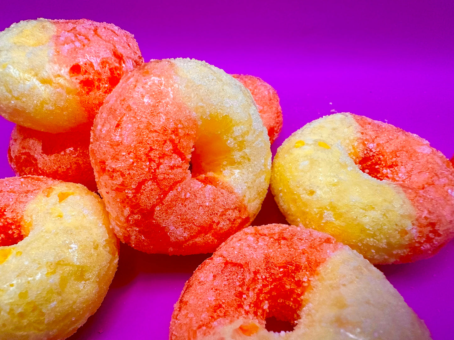 Freeze Dried Peach Rings