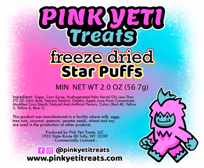 Freeze Dried Star Puffs