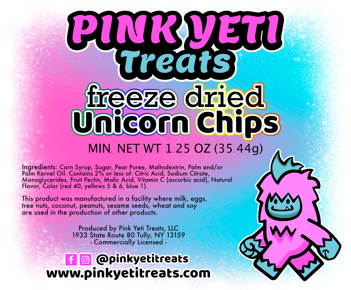 Freeze Dried Unicorn Chips