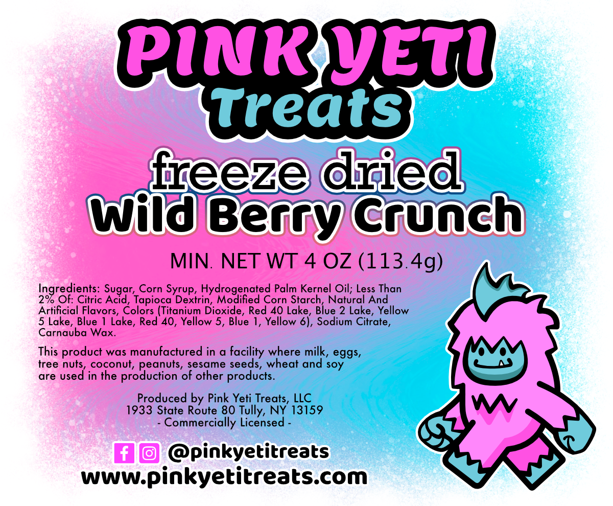 Freeze Dried Wild Berry Crunch